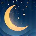 Graphic showing a peaceful sleep icon with a chart indicating sleep cycle analysis for adults 35+