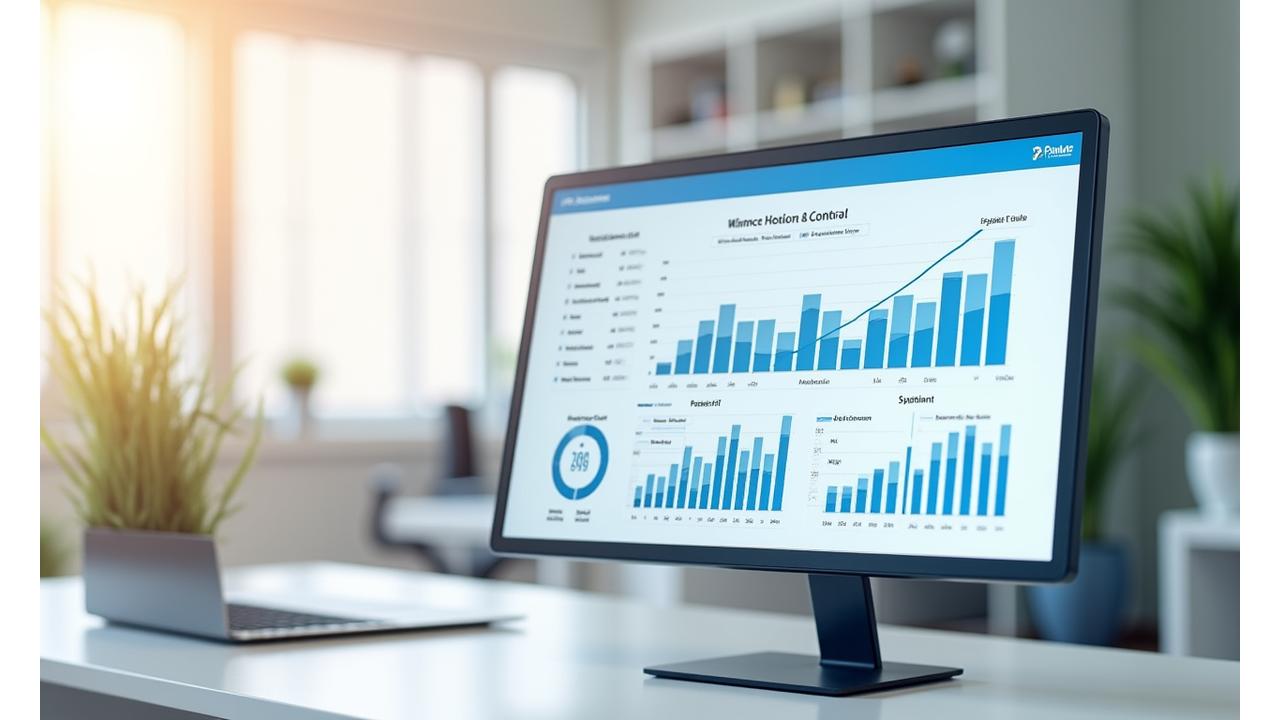 Financial dashboard illustrating health improvements correlating with cost savings and increased productivity, targeted for adults 35+